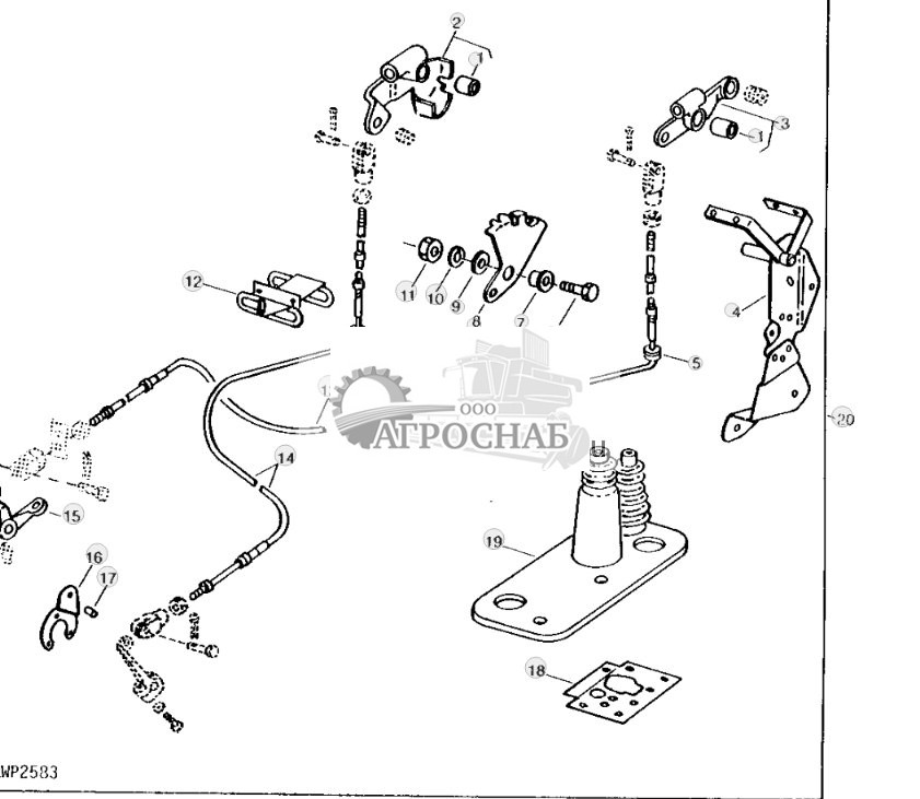 Long Shift Cables Conversion Kit 